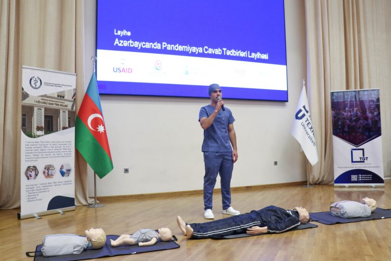 Training on “Basic life support” was held at AzTU