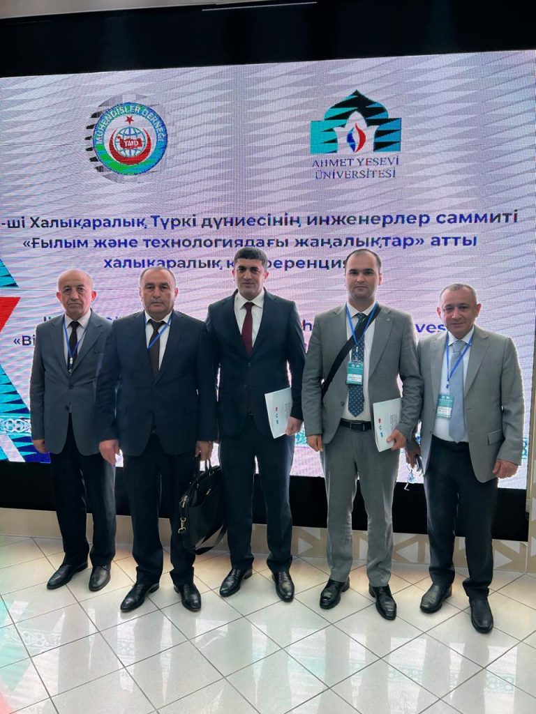 AzTU Staff Participated in the “II Turkic World International Engineering Summit” in Kazakhstan