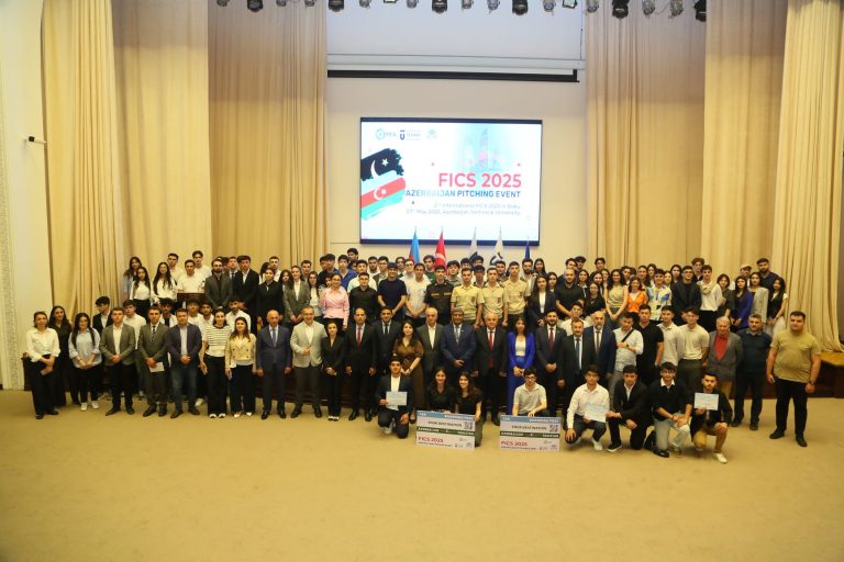 AzTU Hosted the International Startup Competition “Finding Innovative & Creative Solutions” for the Second Time