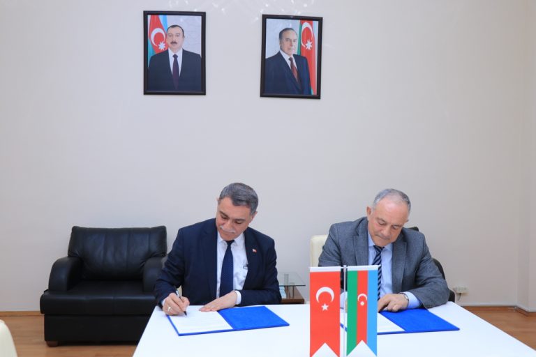 A Memorandum  Signed Between AzTU and Kırşehir Ahi Evran University