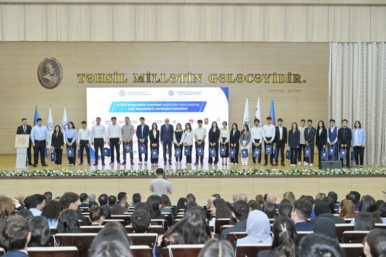 “Named Scholarship” Awarded to 14 AzTU Students