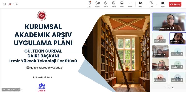 Online Trainings on Research Skills Development Held Within the DIRNA Project