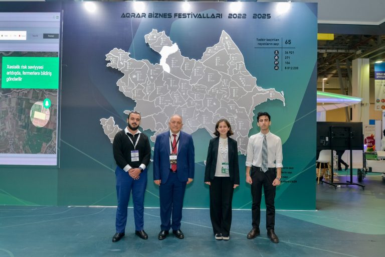 AzTU Students at International Exhibition