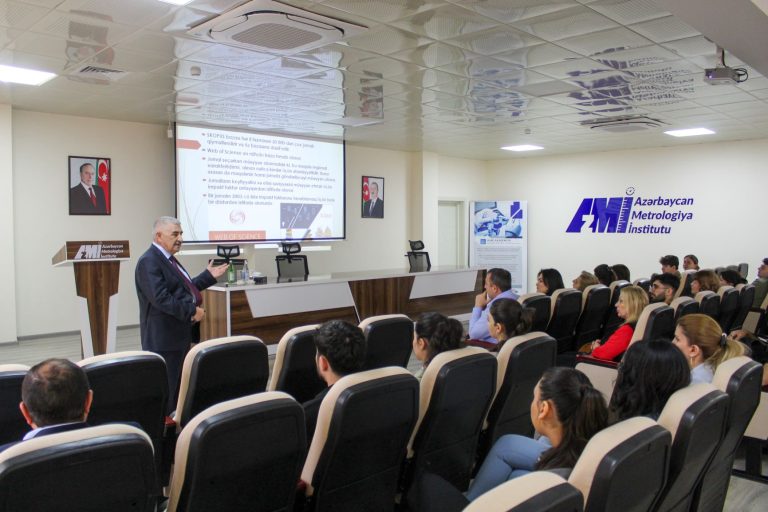 AzTU Professor Conducts Training at Azerbaijan Metrology Institute