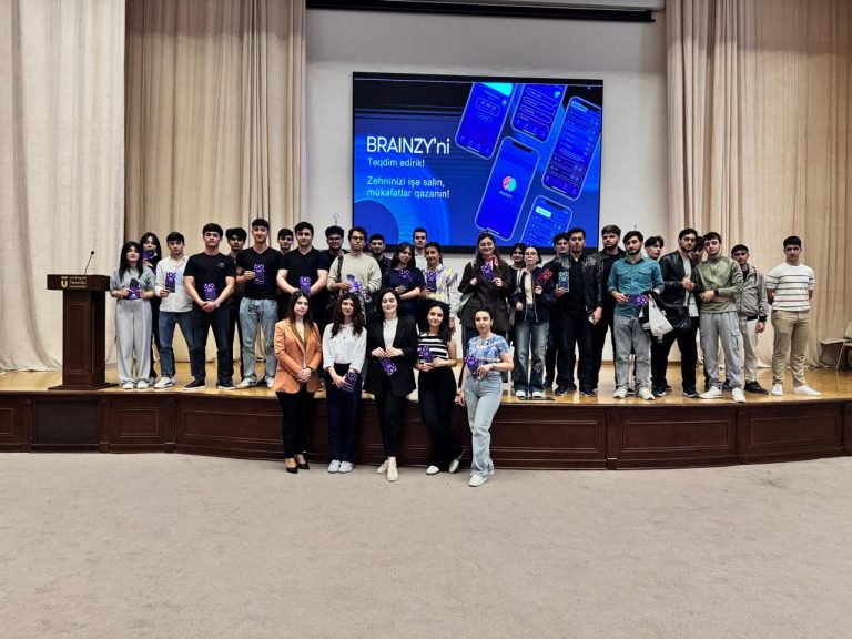 “Brainzy” Mobile Application Info Session Held for Students at AzTU