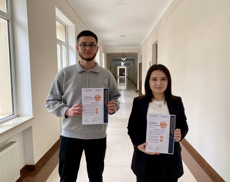 AzTU students awarded 3rd place in an international competition
