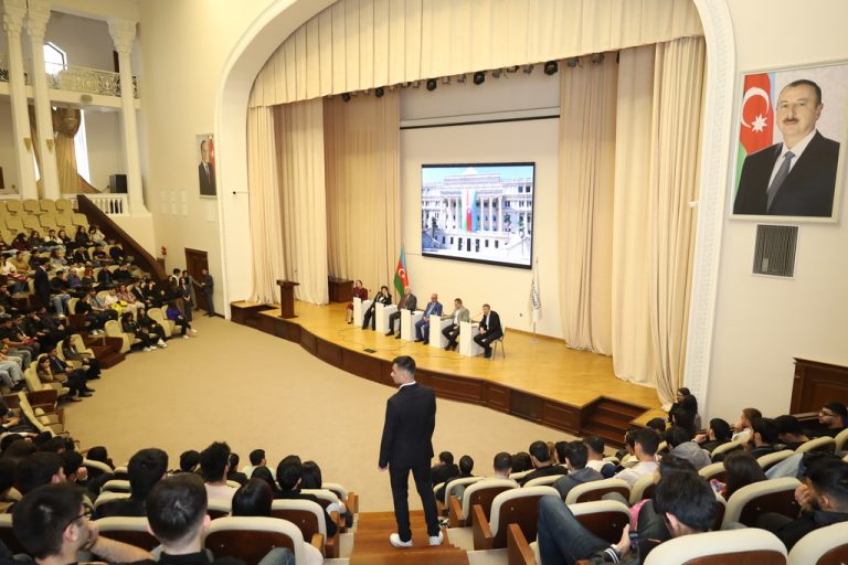 Members of the Public Council under the Ministry of Science and Education met with students