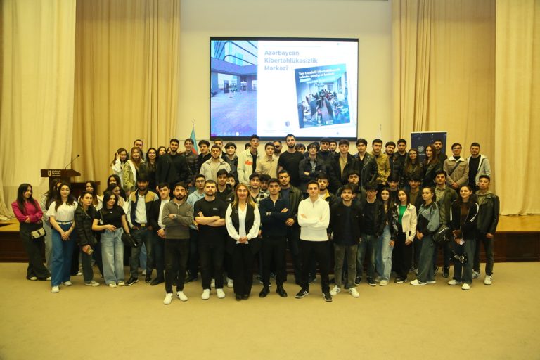 Representatives of the Azerbaijan Cybersecurity Center held an info session at AzTU