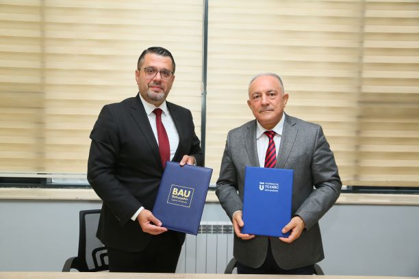 Cooperation Agreement Signed Between AzTU and Cyprus Bahçeşehir University
