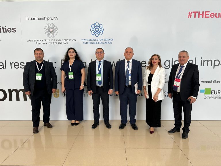 AzTU Showcased at “THE Eurasia Universities Summit”