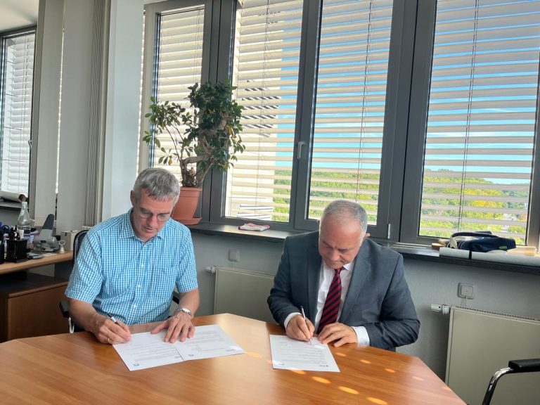 AzTU Rector Visits International Accreditation Agency in Germany