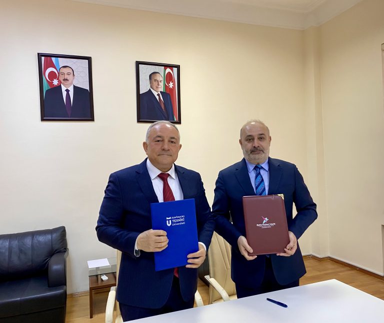 Memorandum of Cooperation Signed Between AzTU and “Baykar Technological Azerbaijan” Company