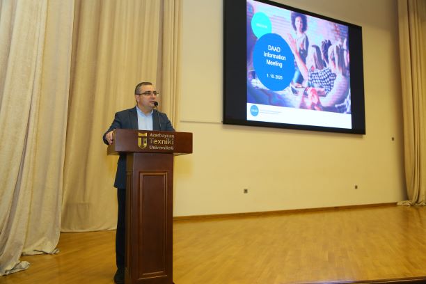 An information session on “Scholarship Opportunities in Germany” was held at Azerbaijan Technical University (AzTU) for its students.