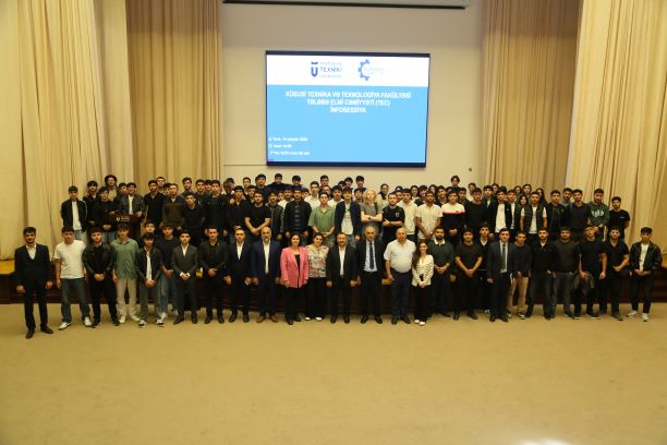 Info Session on the Student Scientific Society Held for Students of the Faculty of Special Equipment and Technology