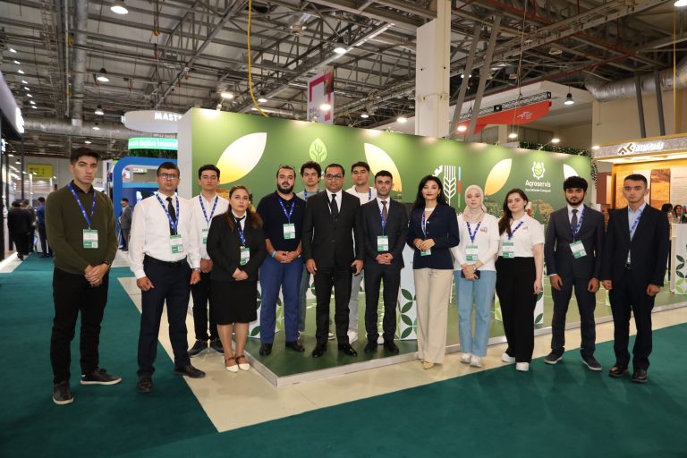 AzTU Students’ Startups Showcased at the “Rebuild Karabakh” Exhibition