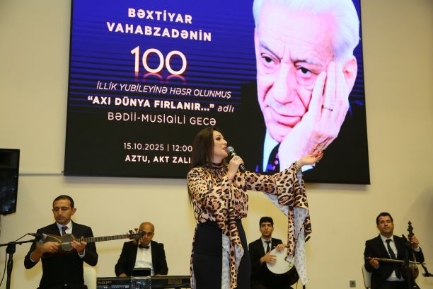 Bakhtiyar Vahabzade’s Jubilee Celebrated at AzTU