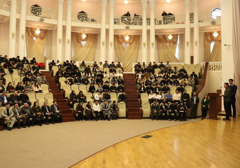 An information session on the activities of the Student Scientific Society was held for students of the Faculty of Energy