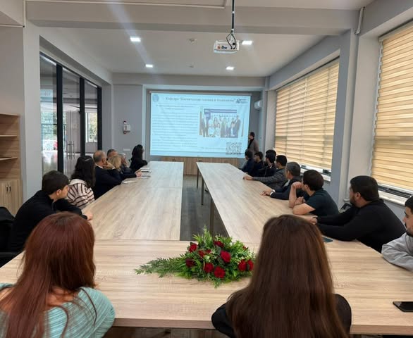 A representative of L.N. Gumilyov Eurasian National University of Kazakhstan visited AzTU