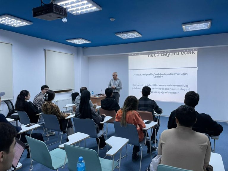 A new Incubation Program has been launched at the AzTU Incubation Center