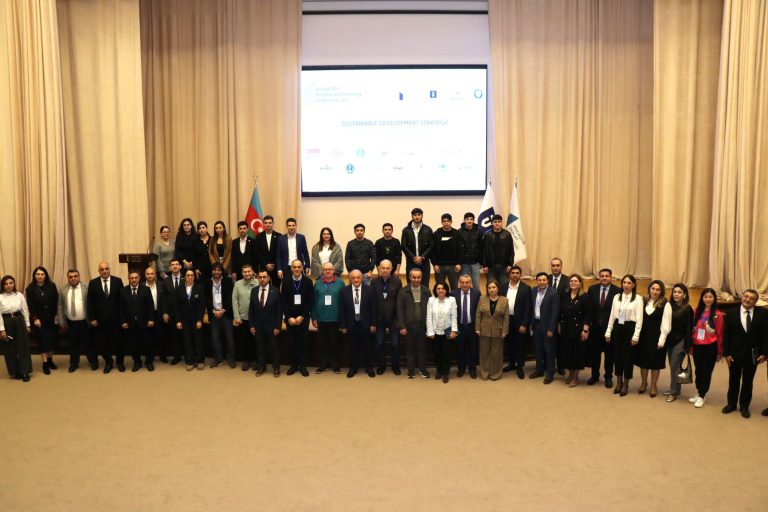 Closing ceremony of the international conference on “Sustainable Development Strategy: Global Trends, National Experience and New Goals” held at AzTU