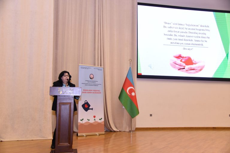 Awareness-Raising Event on Organ Donation Held at AzTU