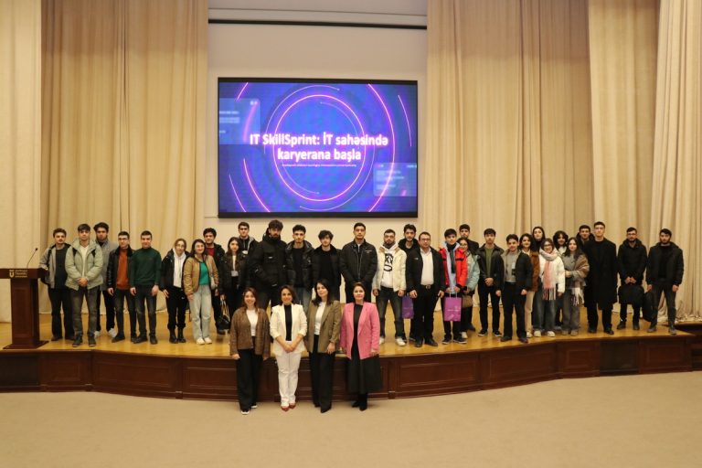 Infosession on the “IT SkillSprint” Digital Skills Program Held at AzTU