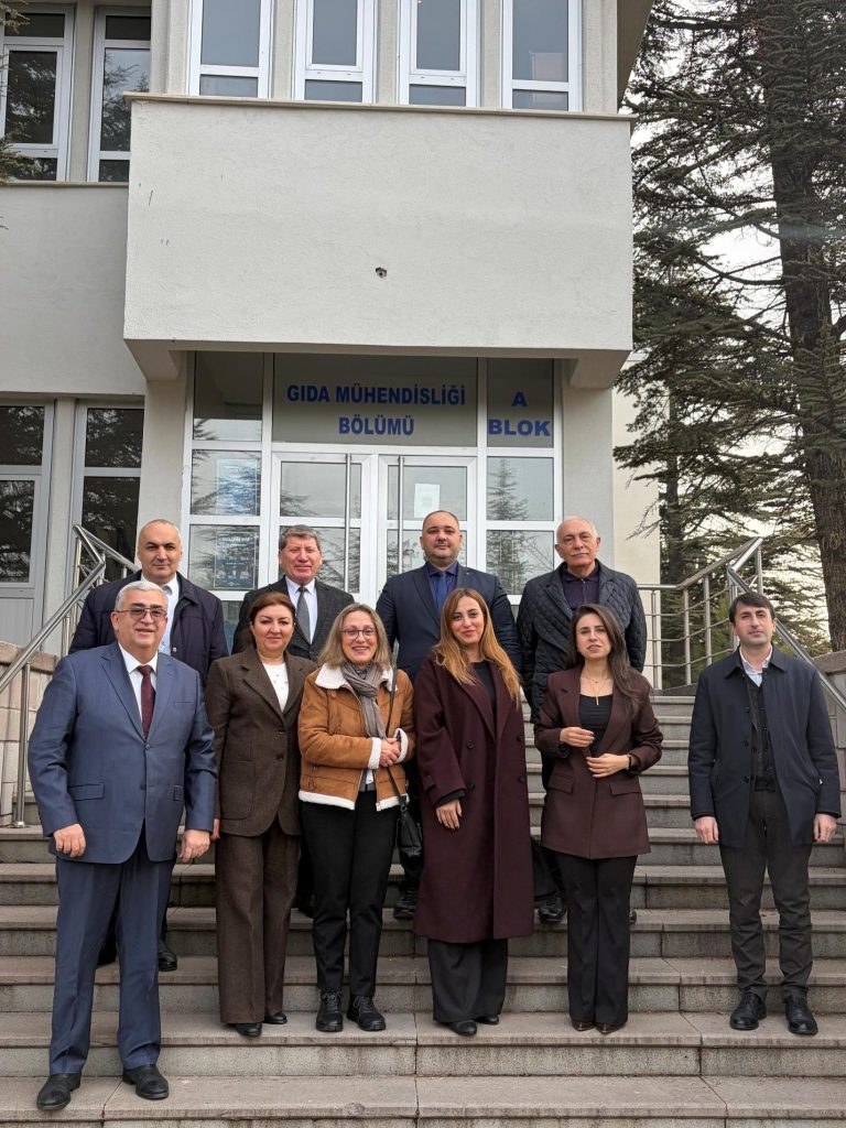 AzTU Representatives Participate in the Meeting of the Azerbaijan National Food Technology Platform in Türkiye