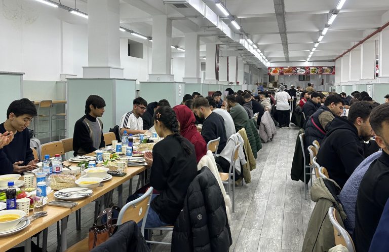 An Iftar gathering was organized at the Azerbaijan Technical University on the occasion of the Holy Month of Ramadan.
