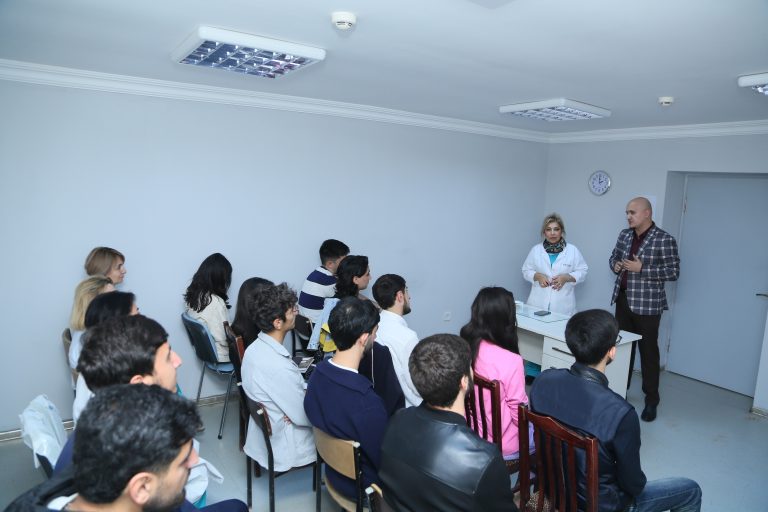 An educational event was held at the Student Polyclinic of AzTU