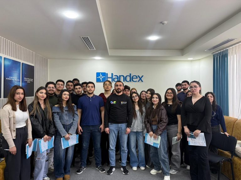 A masterclass on artificial intelligence was held at Handex LLC for students of Azerbaijan Technical University