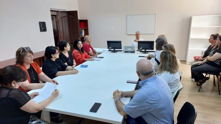 A scientific seminar was held on the topic of “Protection of Water Resources”