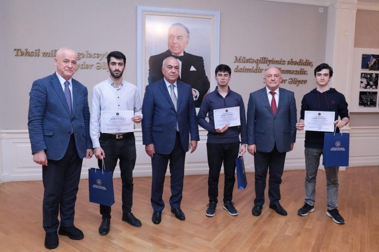 Special State Protection Service Awards AzTU Students for Excellence in Cybersecurity