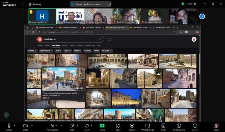 “International Virtual Cultural Exchange” initiative from the Department of Foreign Languages