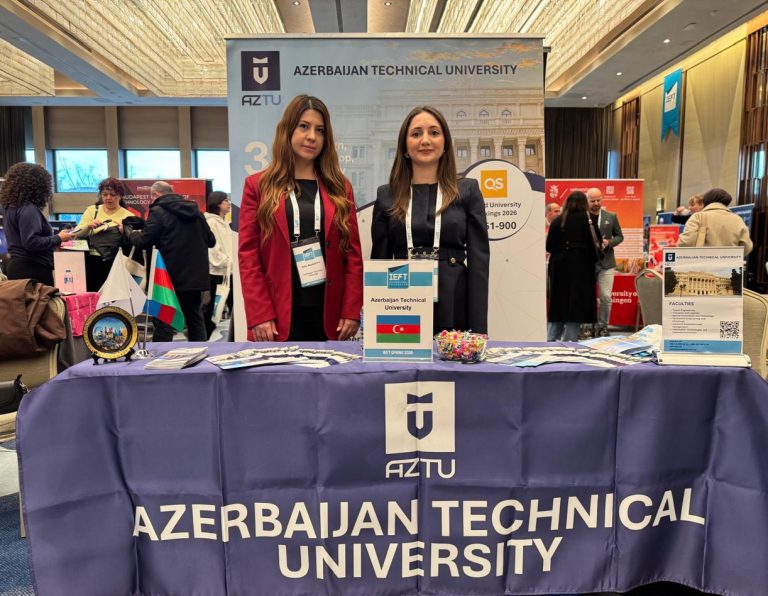 Representatives of AzTU participated in an international education fair in Istanbul.