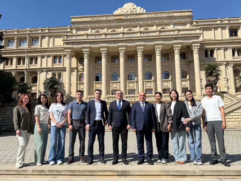 Master’s students from Al-Farabi Kazakh National University will undergo a research internship at AzTU.