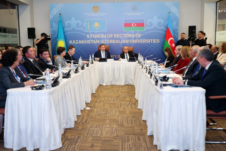 The 2nd Rector’s Forum of higher education institutions of Kazakhstan and Azerbaijan was held in Almaty.