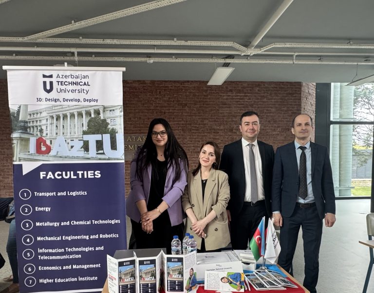 AzTU Successfully Showcased at International Education Fair in Turkey