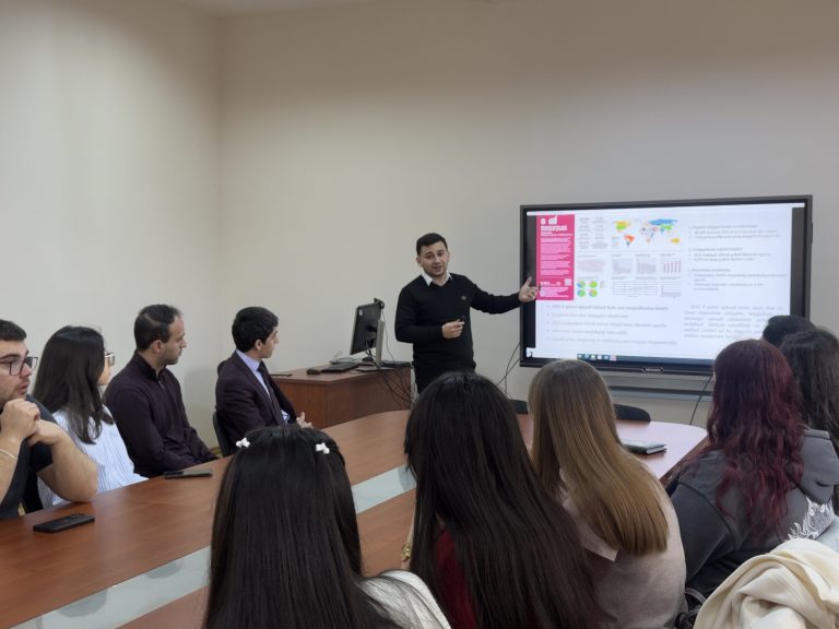 Seminar on “Financial Literacy and Digital Financial Tools: The Human Capital Foundation of Sustainable Development” Held at AzTU