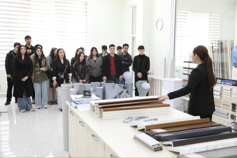 AzTU Students Participate in an Industrial Visit to “FAB”